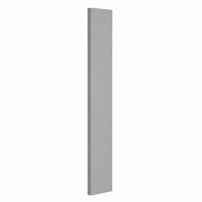 A tall, narrow rectangular gray panel or door shown upright against a plain white background | USA Cabinets Outlet 