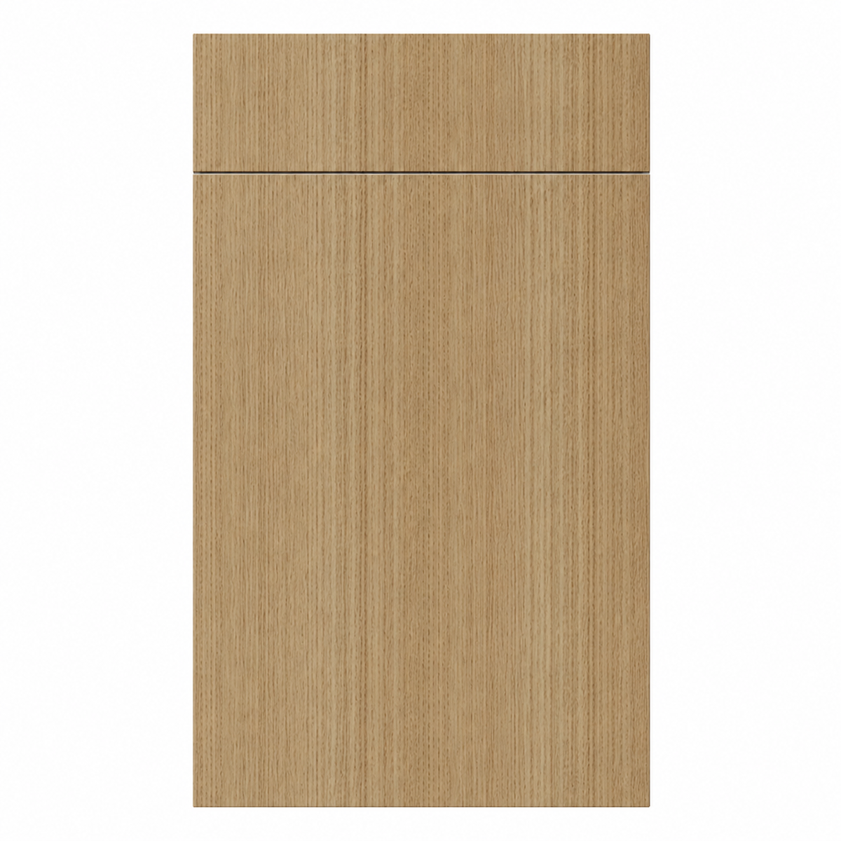 Frameless Oak Blonde Sample Door