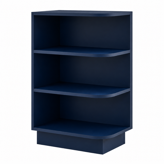 Navy Blue Shaker Base End Shelf (Reversible)