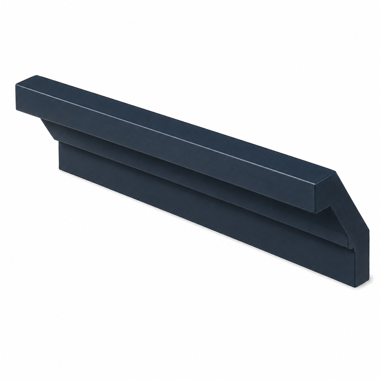 Navy Blue Shaker Classic Crown Moulding