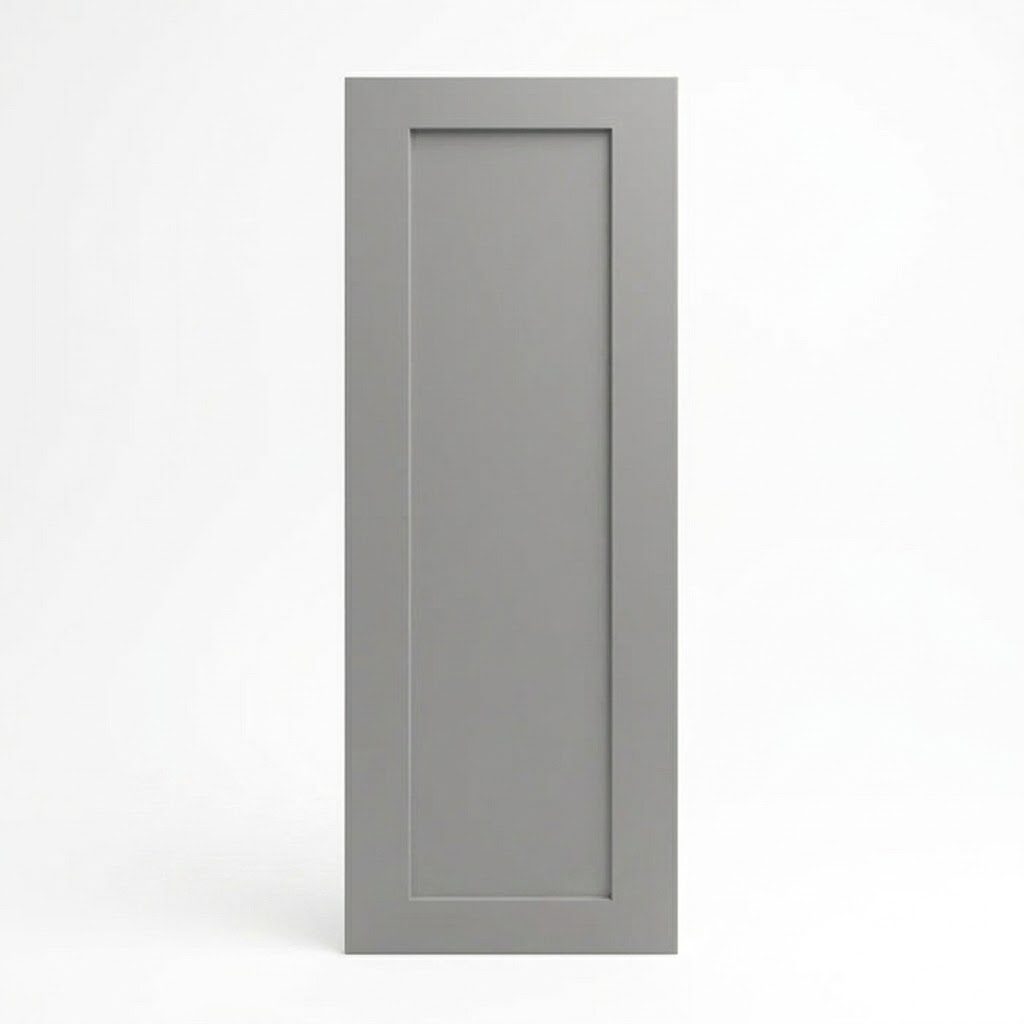 Gray Base Decorative Door Panel