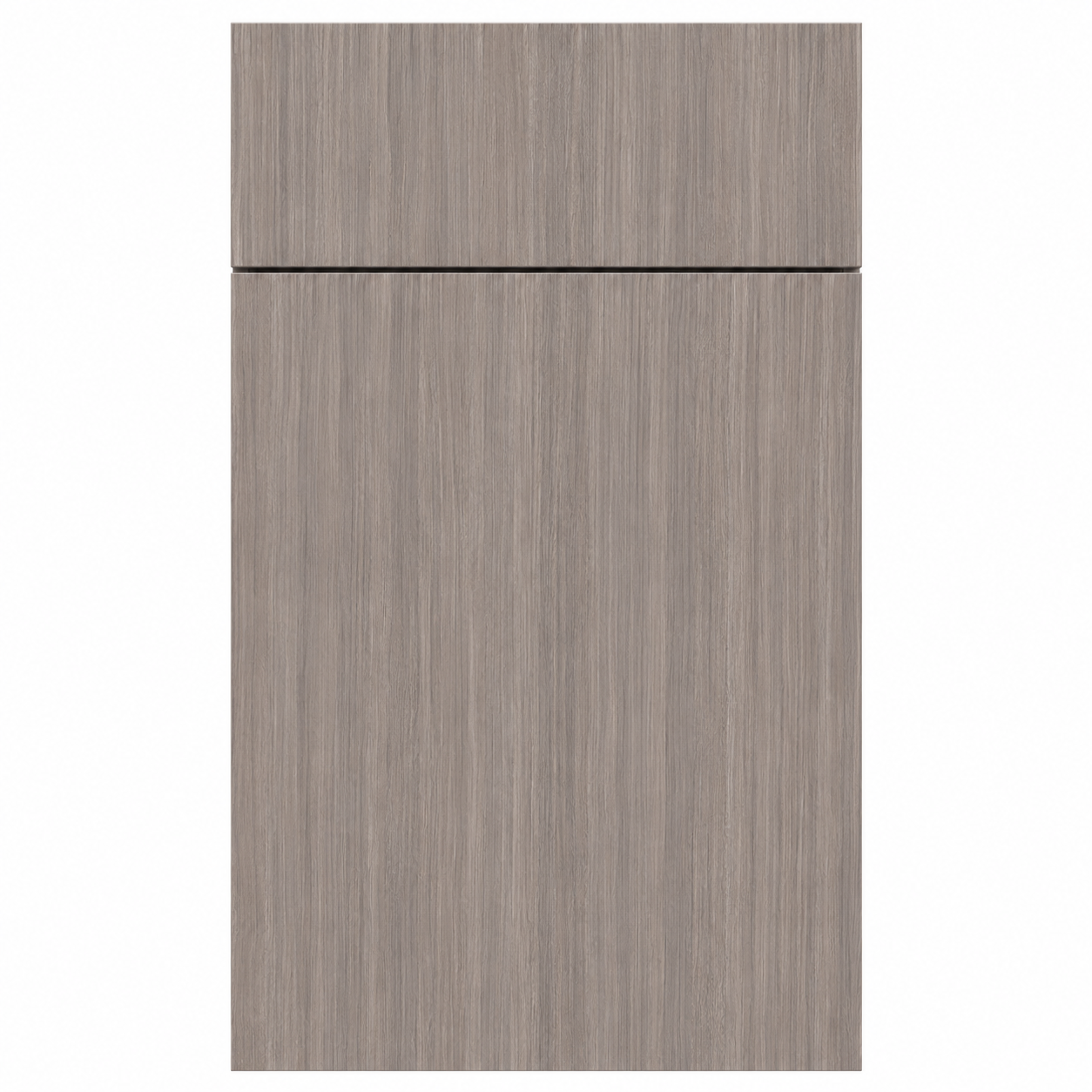 Wooden panel with a subtle grain pattern on a white background ( USA Cabinets Outlet )