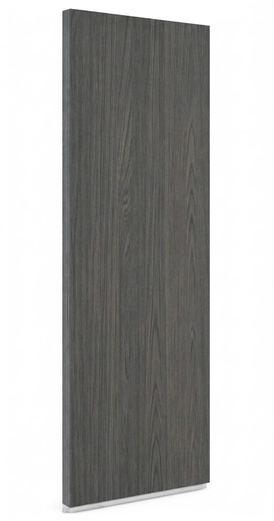 Gray Refrigerator End Panel Veneer