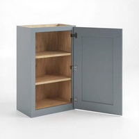 Gray Shaker 30″ H Single Door Wall Cabinet