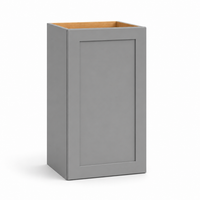 Gray Shaker 30″ H Single Door Wall Cabinet