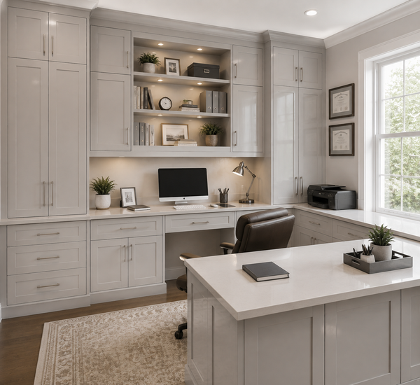 gray office