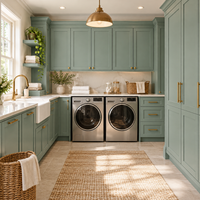 Jade Green Shaker Sample Door