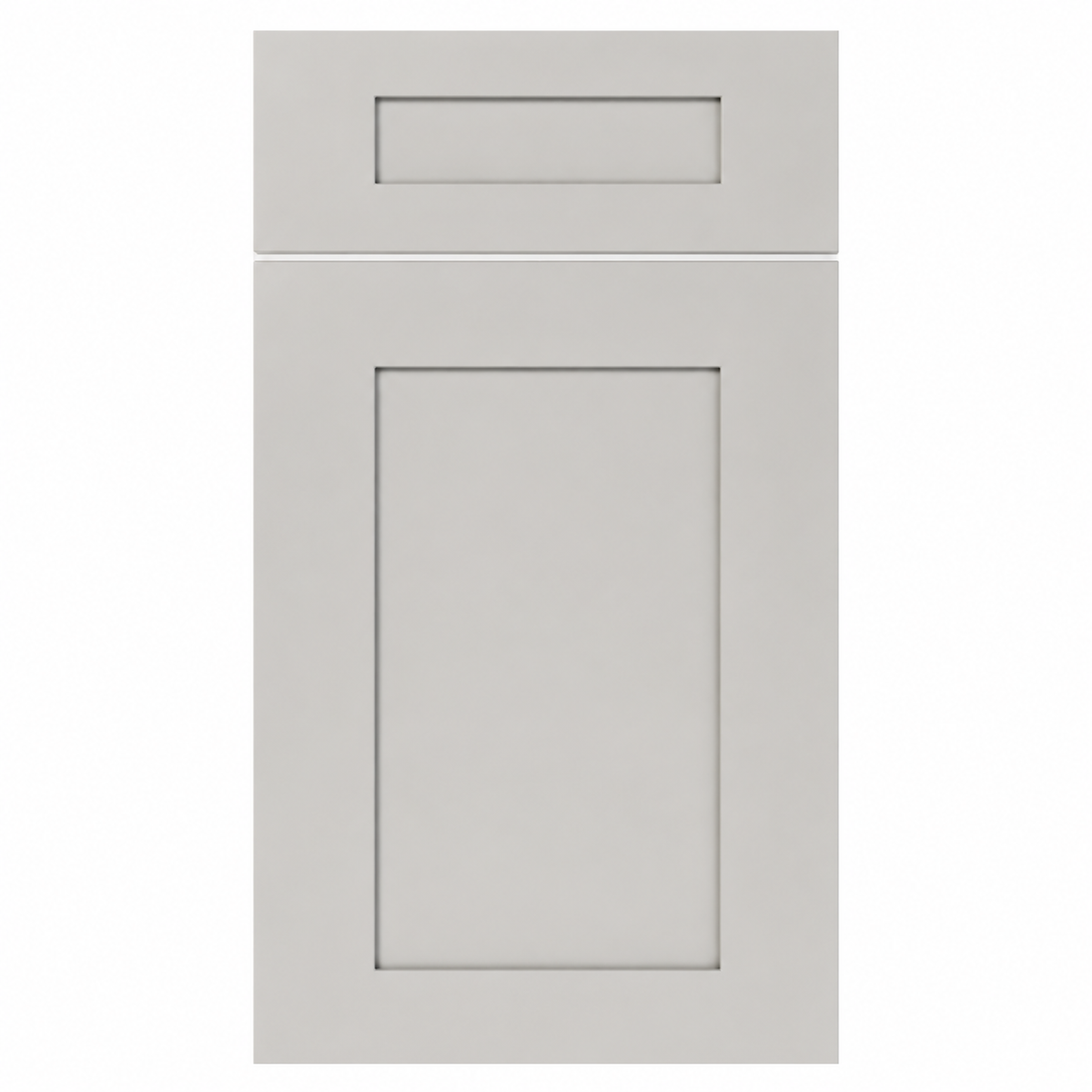 Lunar Gray Shaker Sample Door