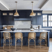 Navy Blue Shaker 30″ H Wall Blind Cabinet