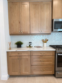 English Toffee Shaker Oven Pantry Cabinet, 27
