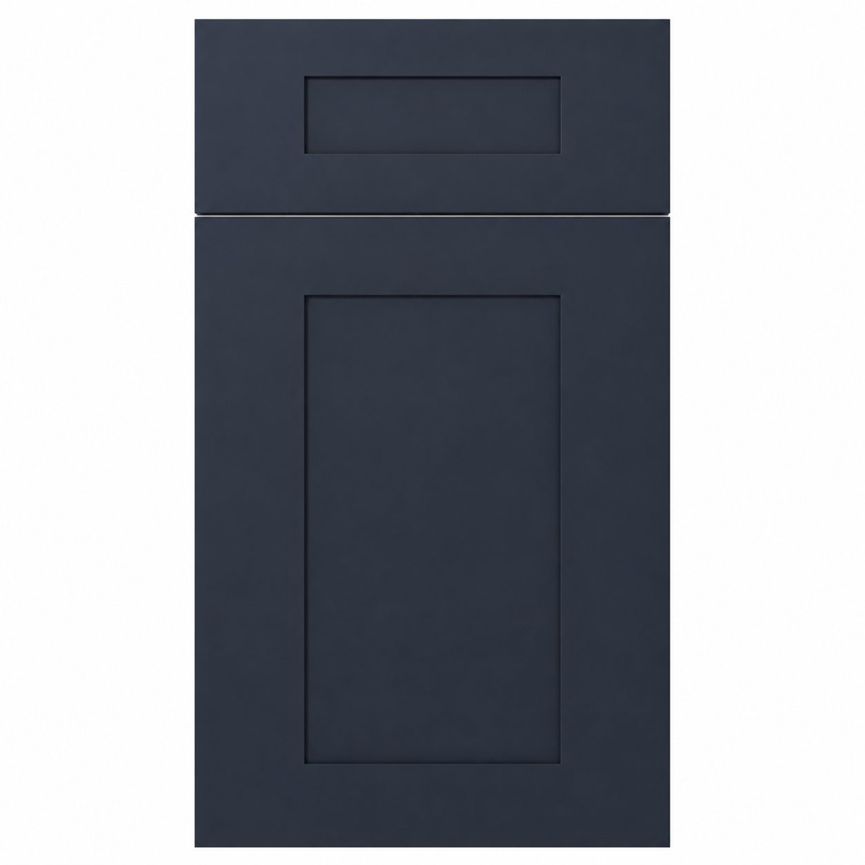 Navy Blue Shaker Sample Door