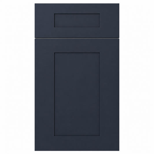 Signature Blue Shaker Sample Door