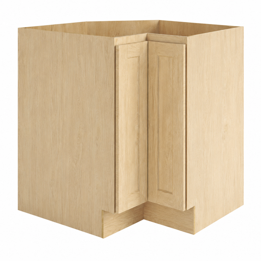 Unfinished Shaker Easy Reach Base Cabinets