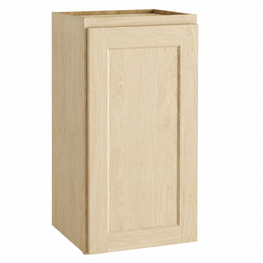 Unfinished Shaker 42″ H Single Door Wall Cabinet
