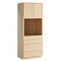 Unfinished Shaker 33″ W Single Door Oven Pantry Cabinet