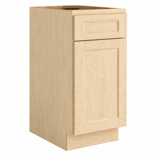 Unfinished Shaker Vanity Base Cabinet