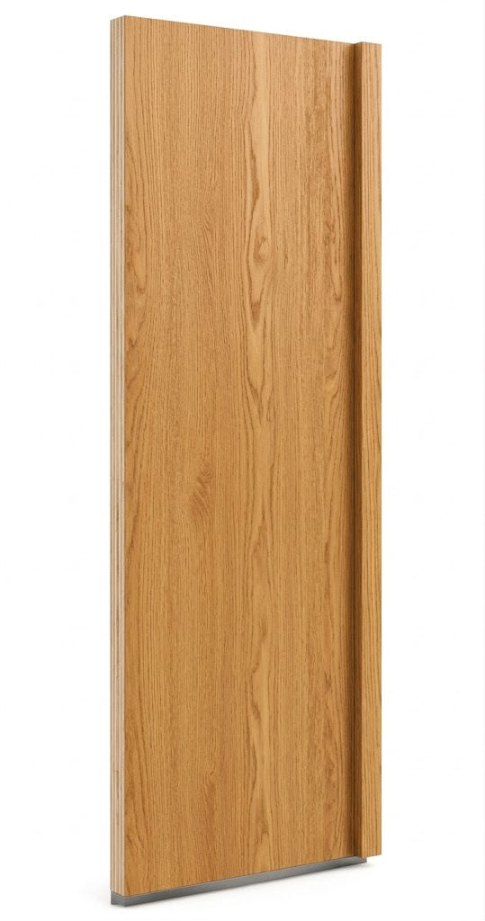 Natural Oak Refridgerate End Panel