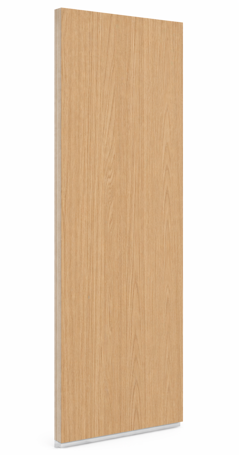 Natural Oak Refrigerator End Panel Veneer