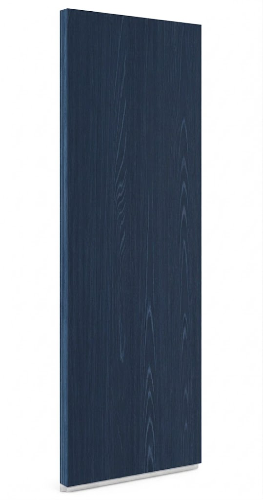 Navy Blue Refrigerator End Panel Veneer