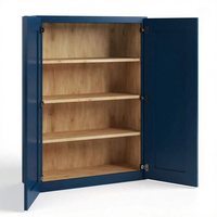 Navy Blue Shaker 42″ H Double Door Wall Cabinet