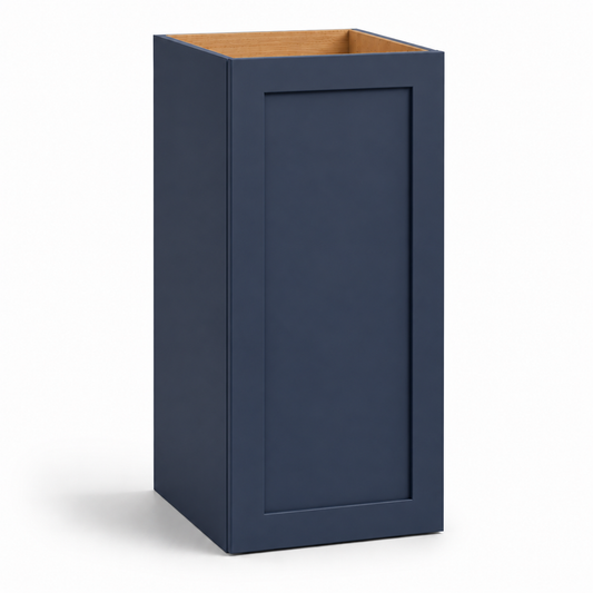 Navy Blue Shaker 42″ H Single Door Wall Cabinets