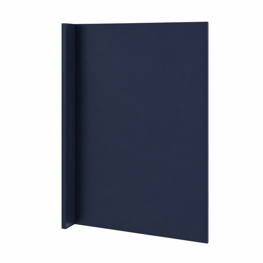 Navy Blue Shaker Dishwasher Return Panel