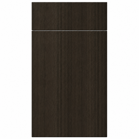 Dark brown wooden panel on a white background |USA Cabinets Outlet |