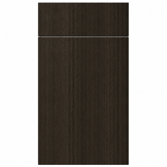 Dark brown wooden panel on a white background |USA Cabinets Outlet |