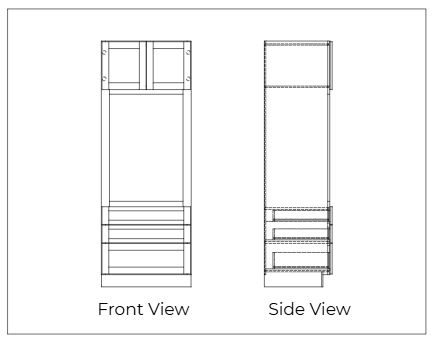 Oven_Cabinet_View USACabinetsOutlet