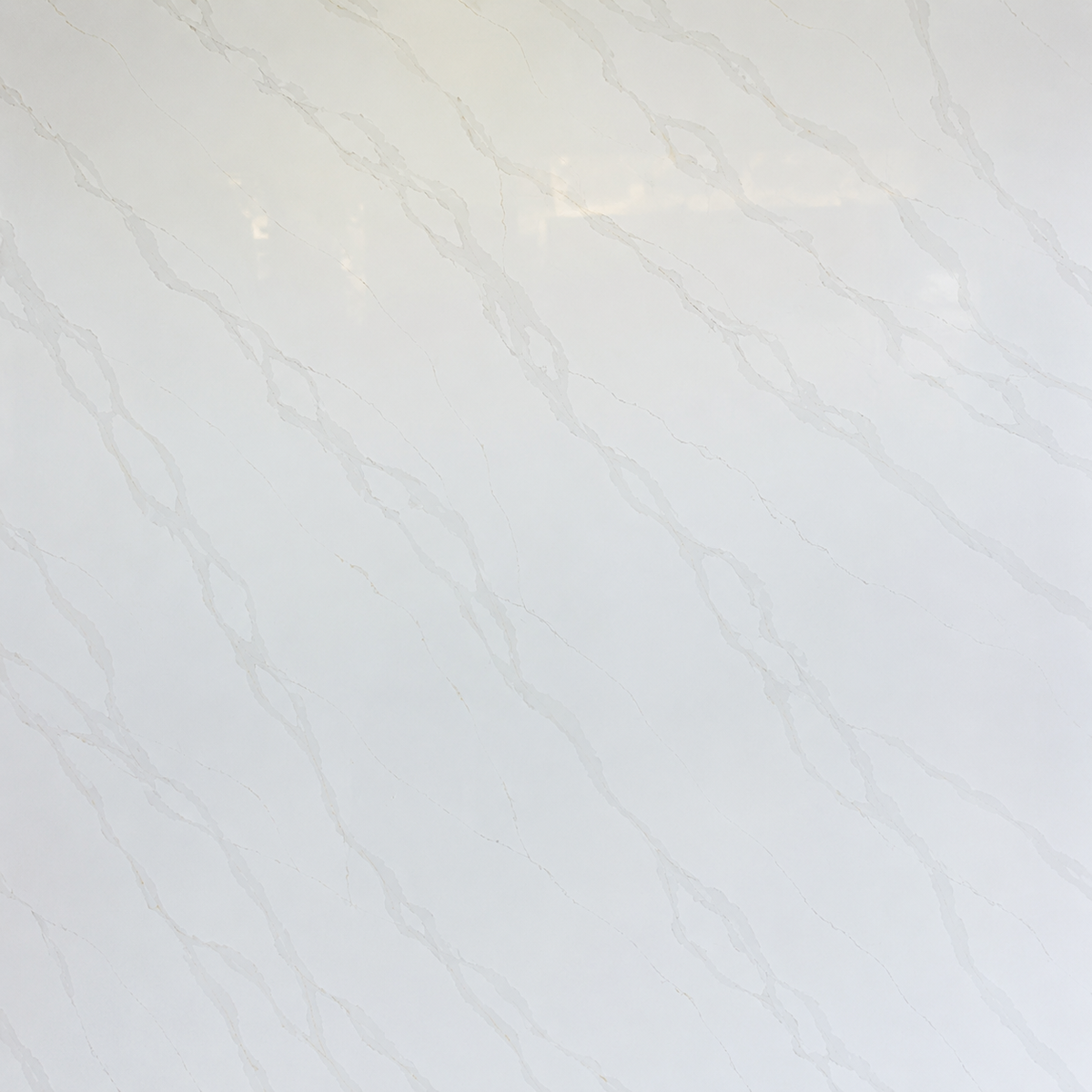 Pure White Quartz Countertop (Calacatta Luxe)