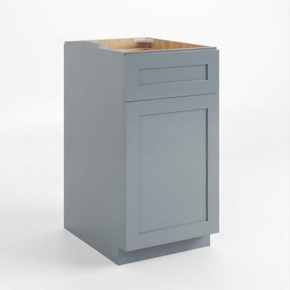 Gray Shaker 18"W x 29-1/2"H Two Drawer Document File Base Cabinets