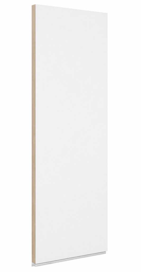 White Refrigerator End Panel Veneer