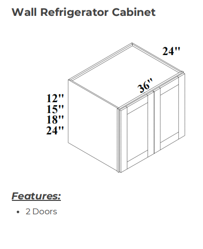 Refrigerator_Wall_Cabinet_USA_Cabinets_Outlet USA Cabinets Outlet