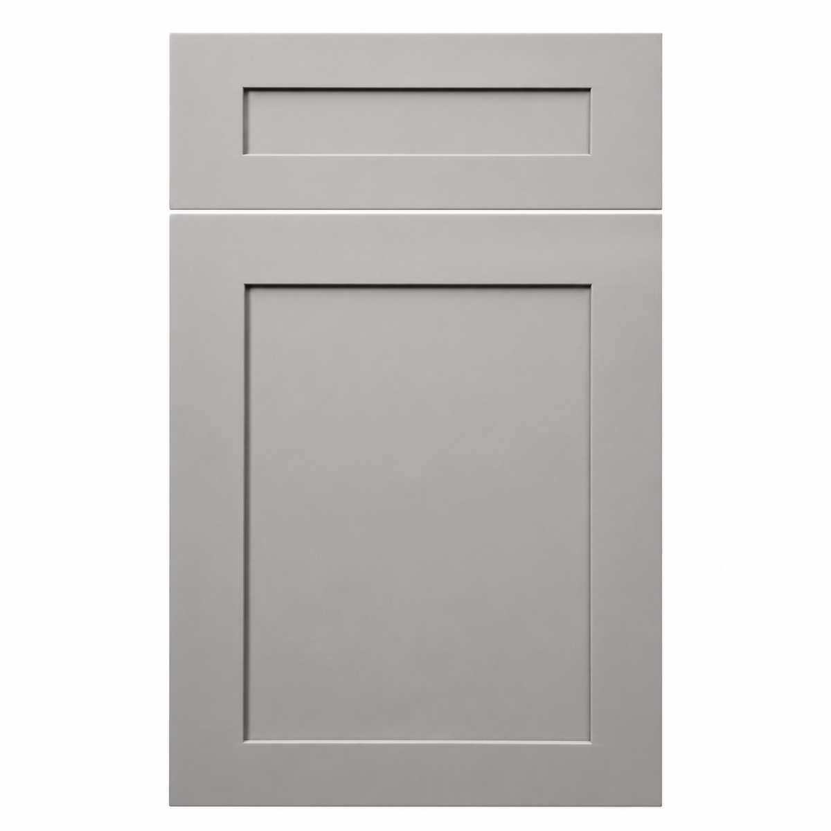 Signature Gray Shaker Sample Door