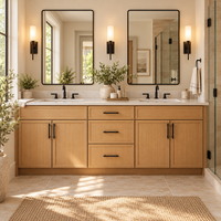 Slim Natural Oak Shaker Sample Door