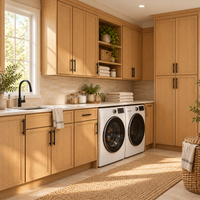 Slim Natural Oak Shaker Sample Door