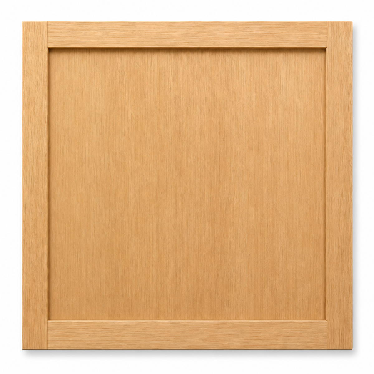 Slim Natural Oak Shaker Sample Door
