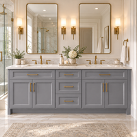 Soft Gray Double Shaker Sample Door