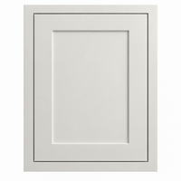 Warm Ivory Inset White Shaker Sample Door