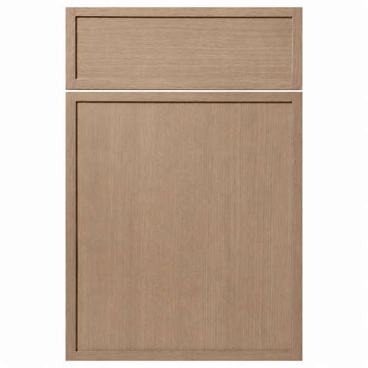 Wooden cabinet door with a textured finish on a white background |USA Cabinets Outlet Cabinets Outlet 