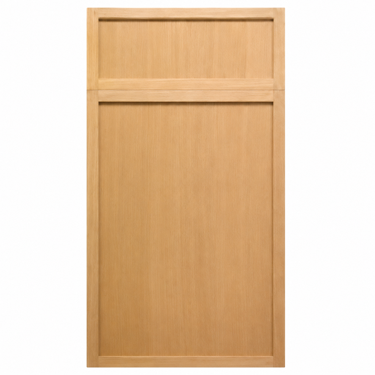 Slim Shaker Natural Oak Sample Door