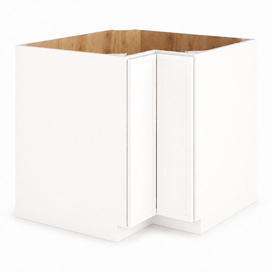 Slim Shaker White Easy Reach Base Cabinet