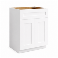 White Shaker Vanity Sink Base Cabinet