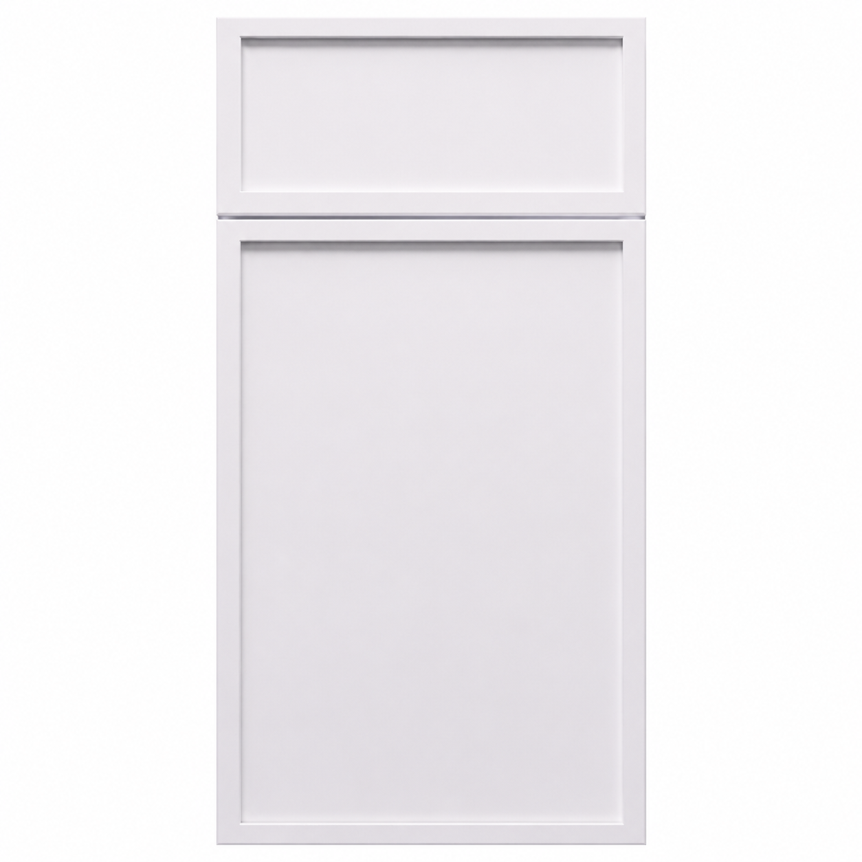 Slim Shaker Sydney White Sample Door