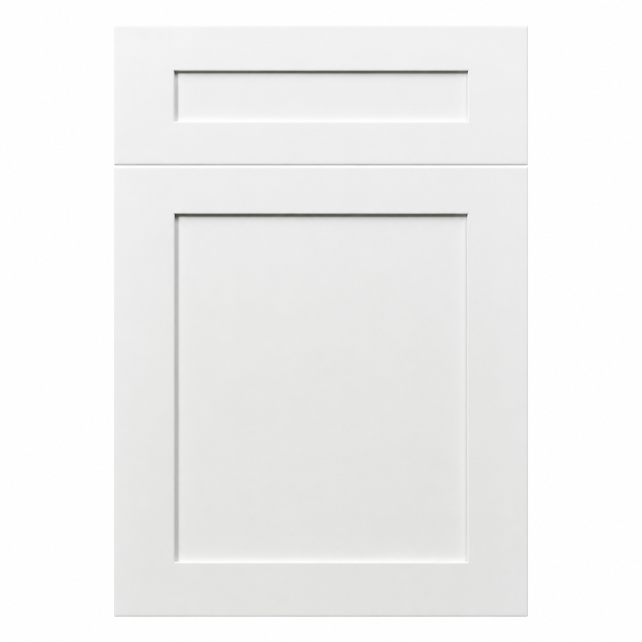 White Shaker Sample Door