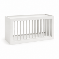 White Shaker Wall Plate Rack Cabinet - 30