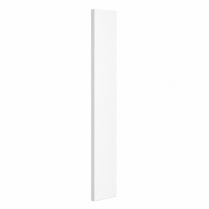 A tall, narrow white rectangular panel or board shown upright against a plain white background | USA Cabinets Outlet |