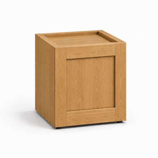 English Toffee Shaker 15″ H Single Door Wall Cabinet