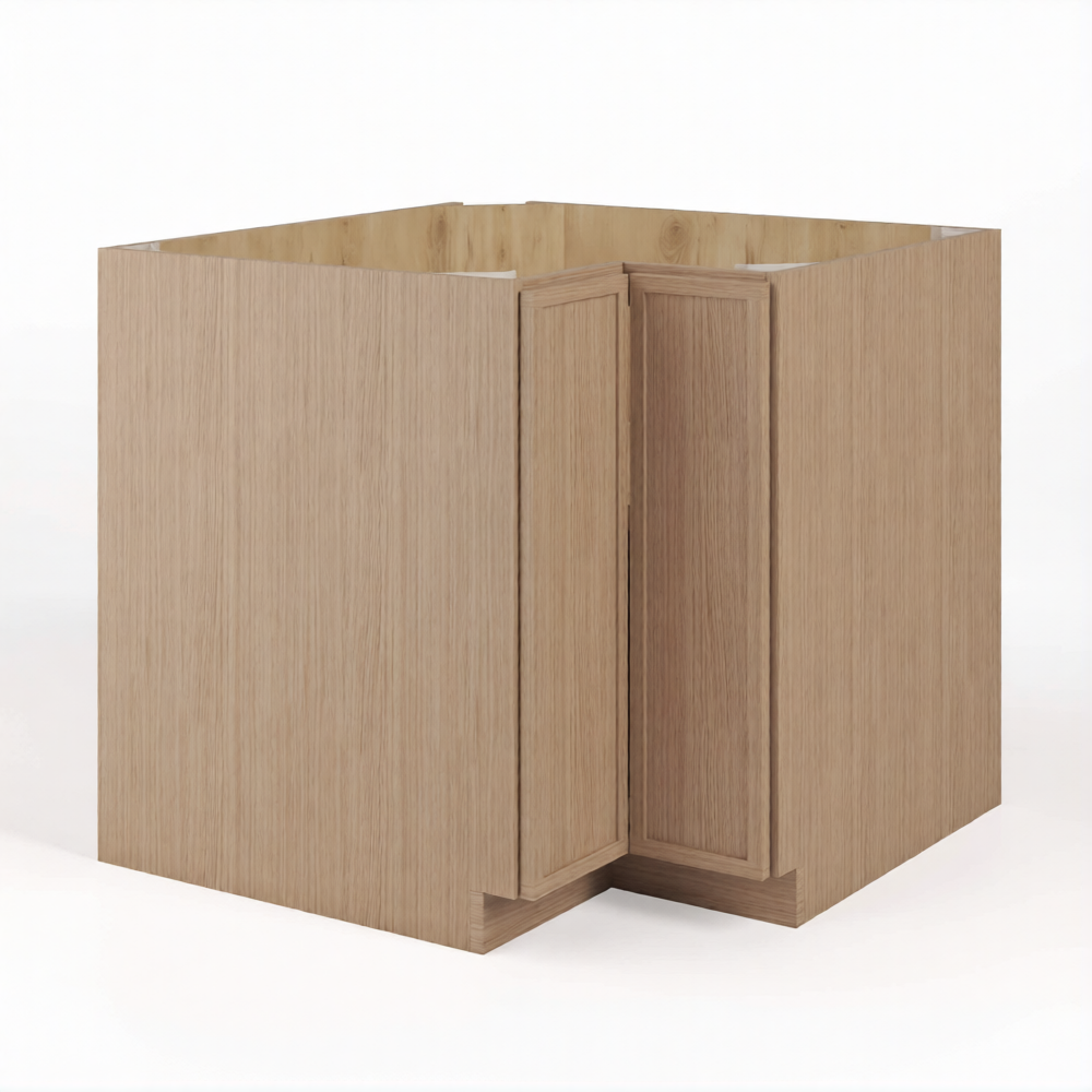 Slim Shaker Oak Easy Reach Base Cabinet