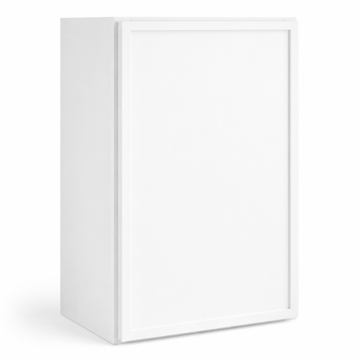 Slim Shaker White 36″ H Single Door Wall Cabinet